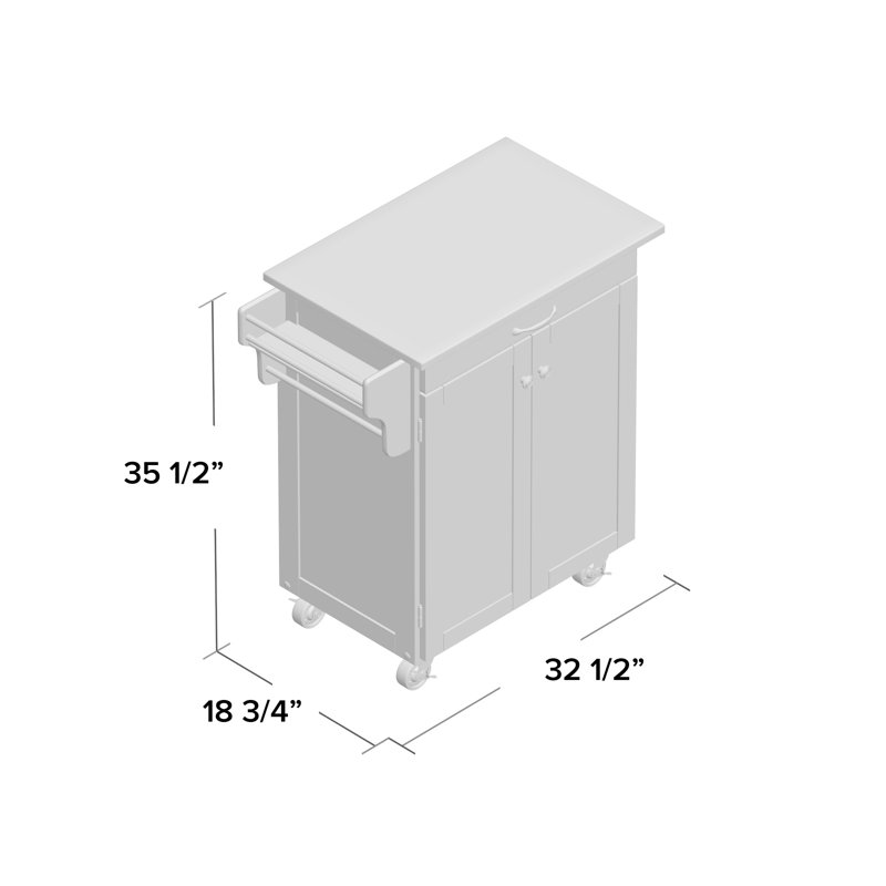 Savorey Kitchen Cart with Granite Top & Reviews Joss & Main